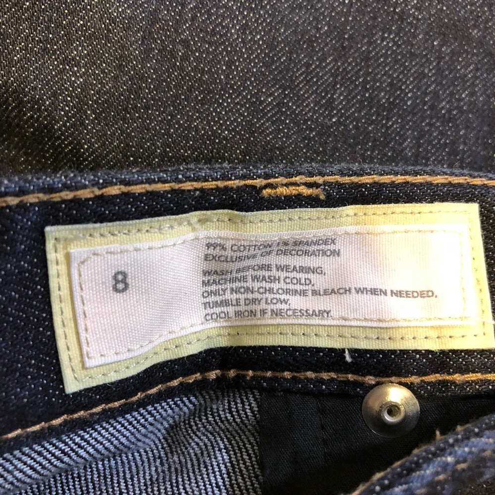 Ann Taylor Loft designer bootcut jeans size 8 - Picture 3 of 8